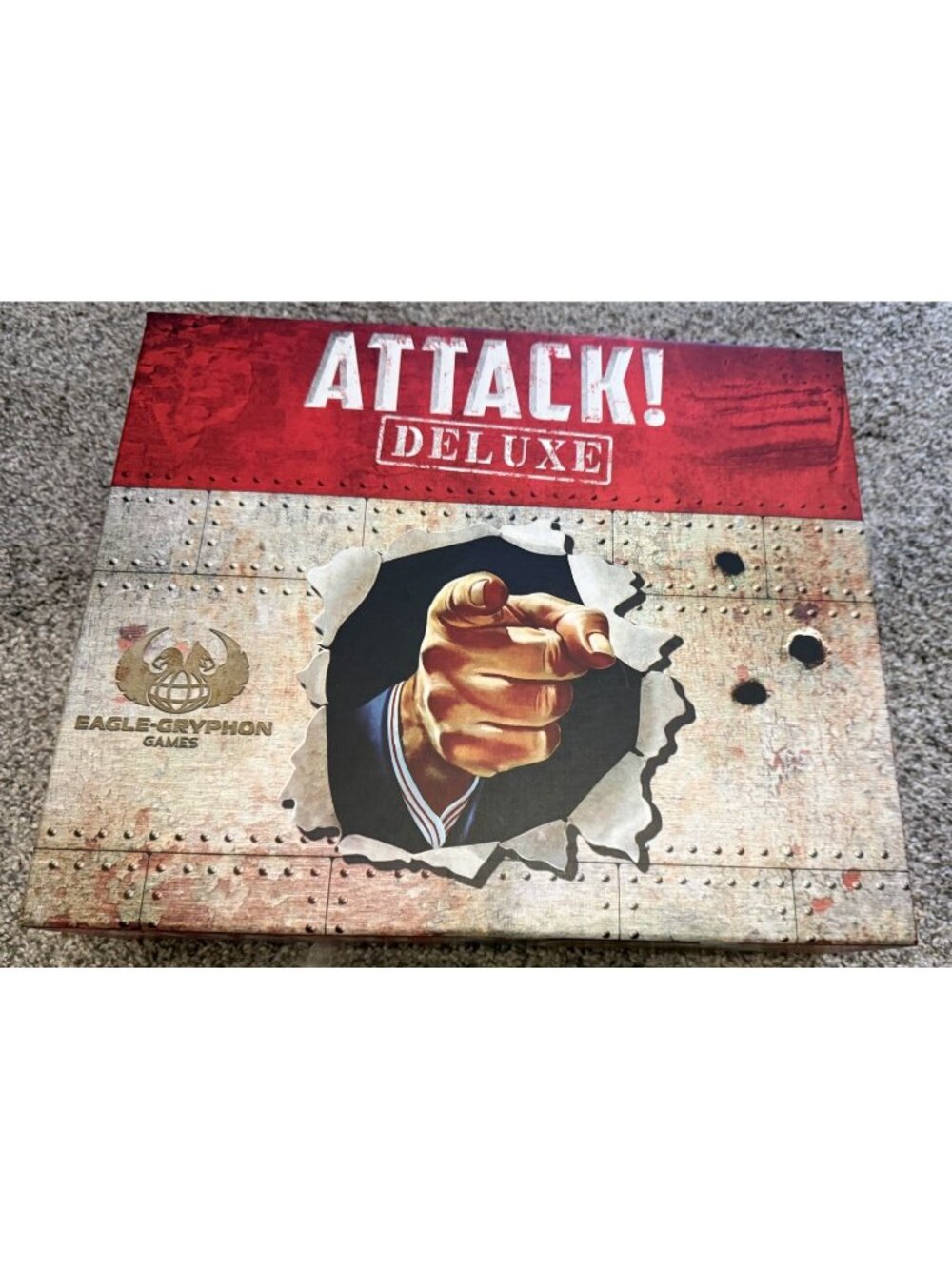 Attack & Attack! Deluxe Boarrd Game Complete READ
